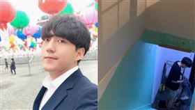 40秒片曝光！網紅侵犯外國遊客…完事「提褲走人」女痛哭▲。（圖／翻攝自jaehan9192 IG、Daud Kim YouTube）