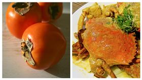 柿子相剋螃蟹（Pixabay）