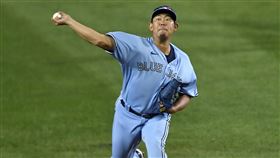 ▲山口俊中繼2局拿下本季第2勝。（圖／美聯社／達志影像）