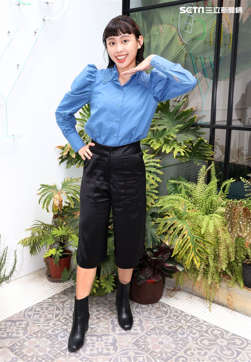 李芷婷三立新聞網專訪。（記者邱榮吉/攝影）