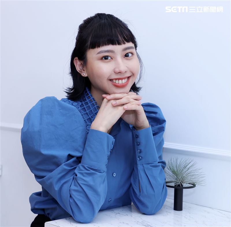 李芷婷三立新聞網專訪。（記者邱榮吉/攝影）