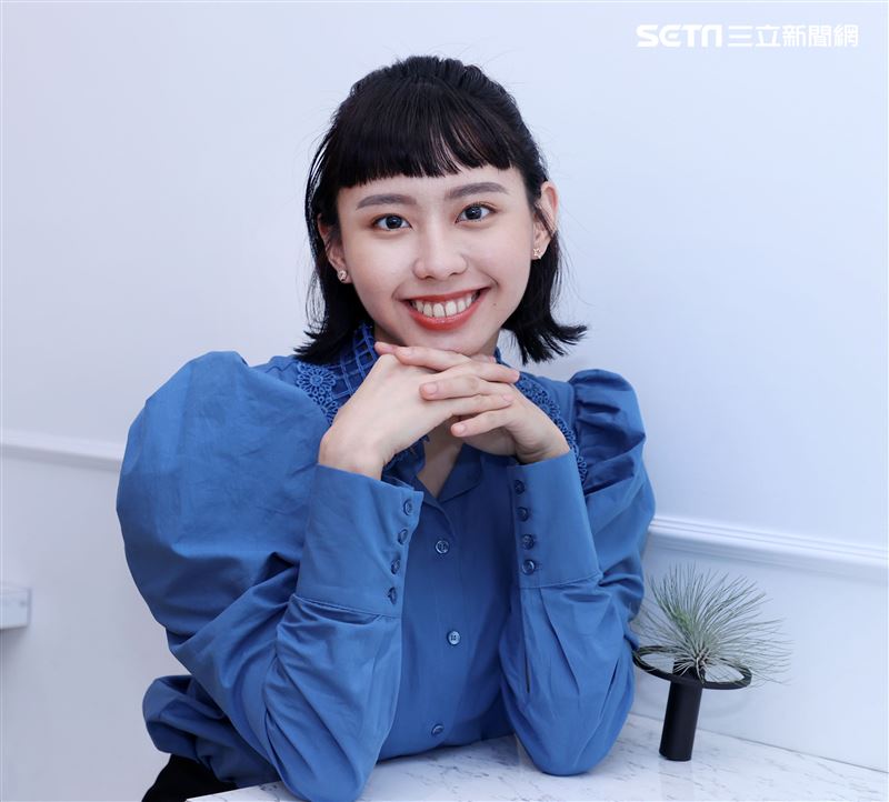 李芷婷三立新聞網專訪。（記者邱榮吉/攝影）