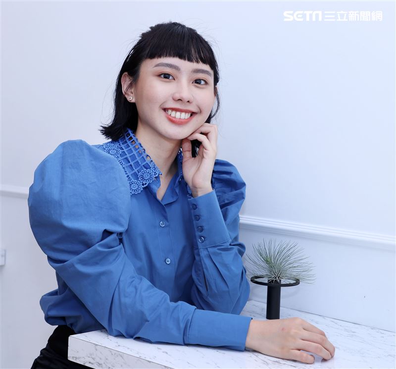 李芷婷三立新聞網專訪。（記者邱榮吉/攝影）