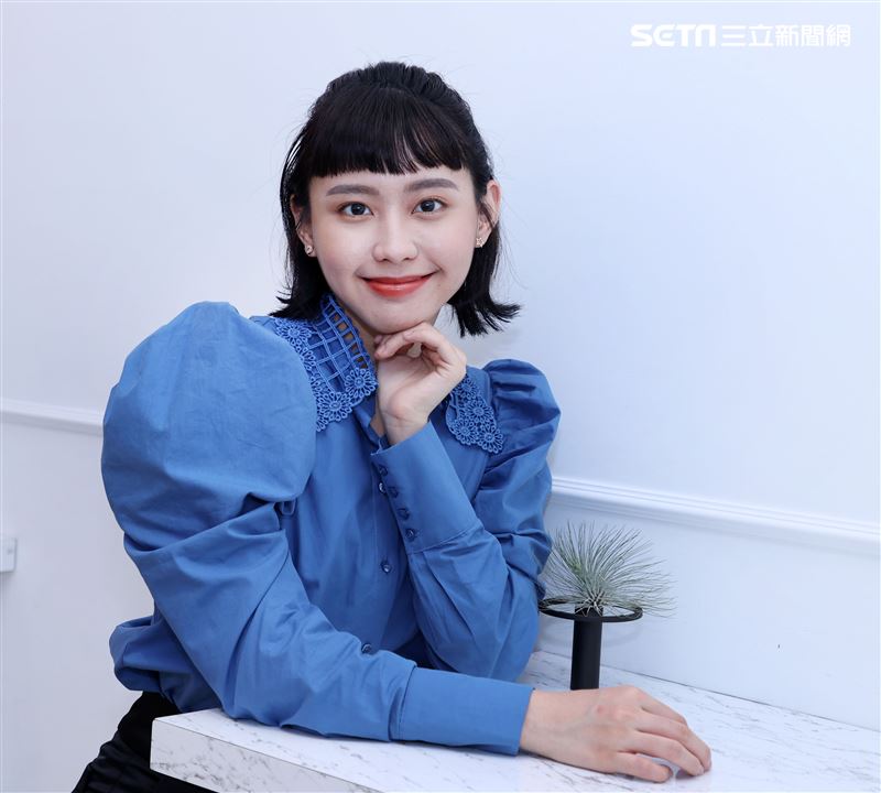 李芷婷三立新聞網專訪。（記者邱榮吉/攝影）