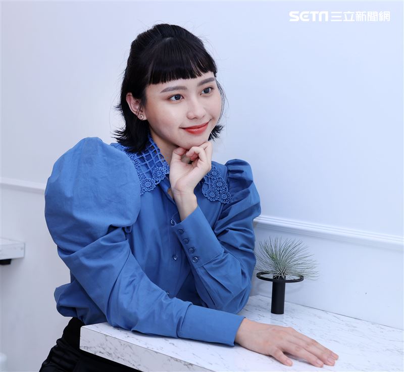 李芷婷三立新聞網專訪。（記者邱榮吉/攝影）