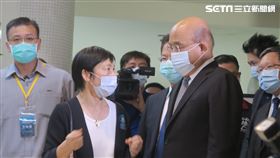 蘇貞昌今天下午出席「第18屆機關檔案管理金檔獎暨金質獎頒獎典禮」