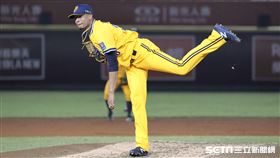 ▲中信兄弟先發投手米蘭達。（圖／記者劉彥池攝影）