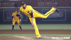 ▲中信兄弟先發投手米蘭達。（圖／記者劉彥池攝影）