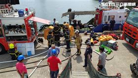 漁船,氨氣,工人,高雄,翻攝畫面