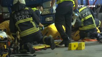 貨車車底冒雙腳　婦離奇遭輾命喪輪下