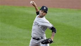 ▲賈西亞（Deivi Garcia）7局失2分，助洋基止5連敗。（圖／美聯社／達志影像）