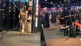 新北,World Gym,健身房,全裸,大鬧,大媽