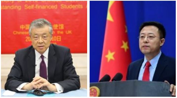 中大使竟讚色情片！趙立堅留言遭起底