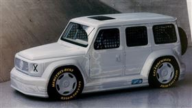 ▲賓士G-Class成為最前衛的藝術品。（圖／Mercedes-Benz提供）