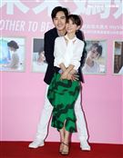 李至正、張寗出席三立週五華劇「未來媽媽」記者會。（記者邱榮吉/攝影）