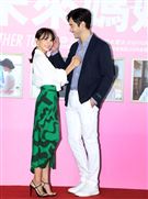 李至正、張寗出席三立週五華劇「未來媽媽」記者會。（記者邱榮吉/攝影）