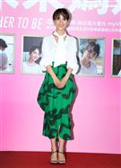 華劇「未來媽媽」女主角張寗。（記者邱榮吉/攝影）