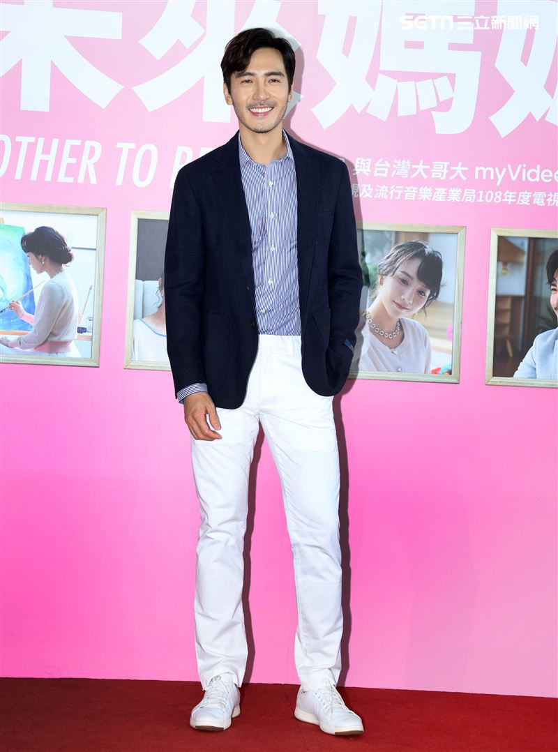 華劇「未來媽媽」男主角李至正。（記者邱榮吉/攝影）