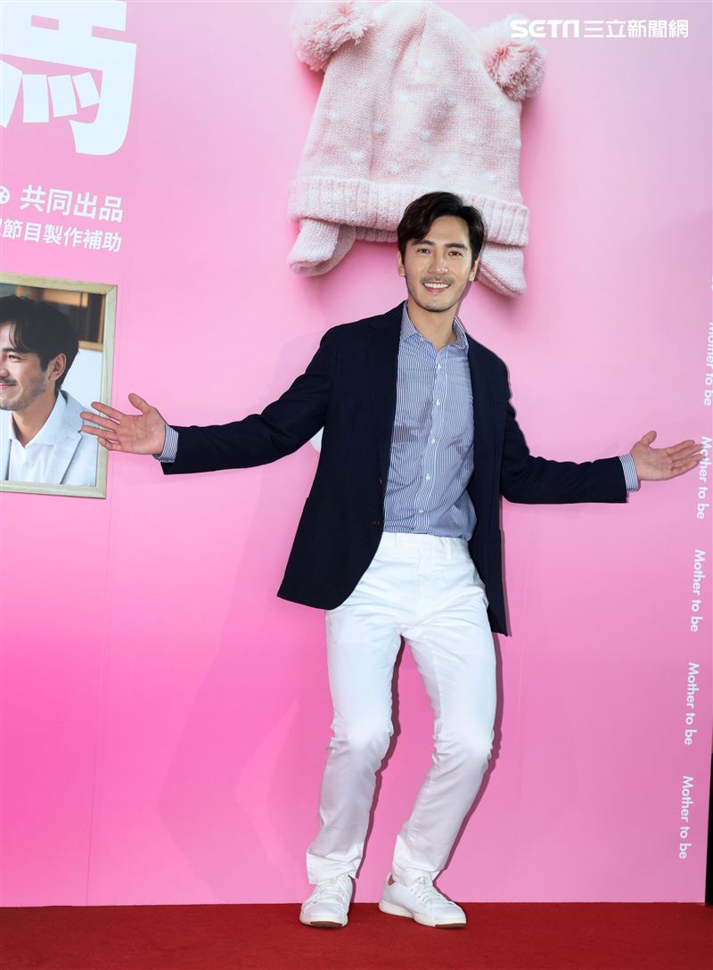 華劇「未來媽媽」男主角李至正。（記者邱榮吉/攝影）