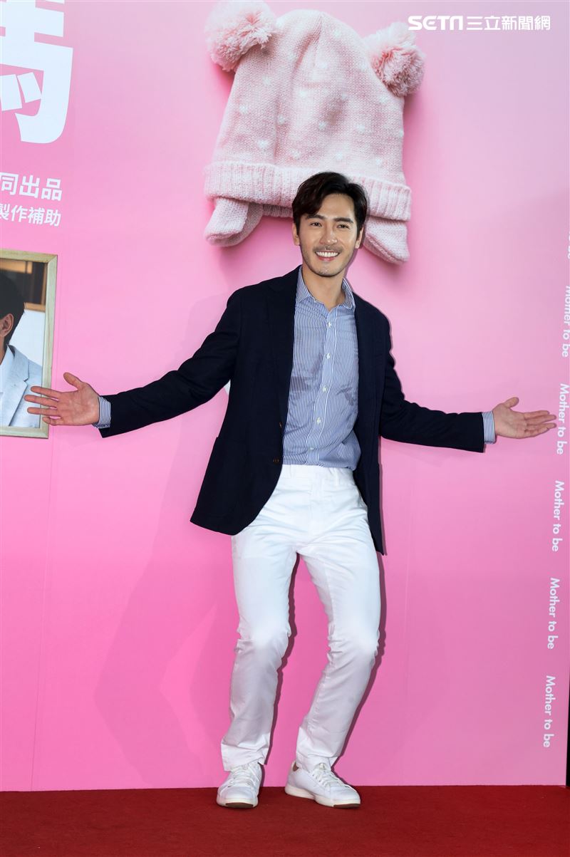 華劇「未來媽媽」男主角李至正。（記者邱榮吉/攝影）