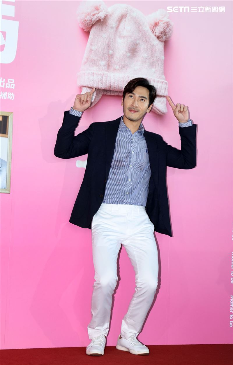 華劇「未來媽媽」男主角李至正。（記者邱榮吉/攝影）