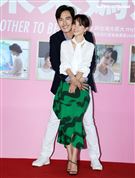 李至正、張寗出席三立週五華劇「未來媽媽」記者會。（記者邱榮吉/攝影）