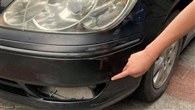 張先生遭女大生追撞。（圖／張先生提供）