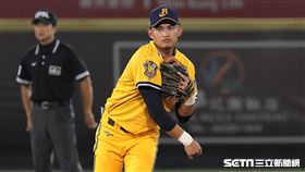 ▲中信兄弟二壘手岳東華。（圖／記者劉彥池攝影）