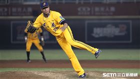 ▲中信兄弟先發投手米蘭達。（圖／記者劉彥池攝影）