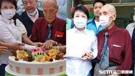 台中百歲爺過生日／中市府提供