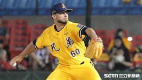 ▲中信兄弟先發投手雷艾斯。（圖／記者劉彥池攝影）