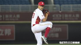 ▲樂天桃猿先發投手曼恩。（圖／記者劉彥池攝影）