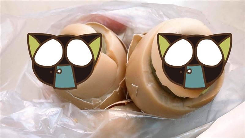 她買到燒焦茶葉蛋　老饕：這種才好吃