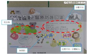 新／地下工廠仿國家隊仿口罩40萬片(圖/翻攝畫面)
