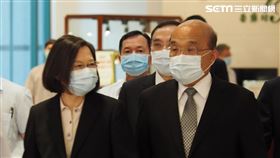 蔡英文、蘇貞昌（圖／記者陳政宇攝影）