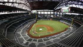 ▲2020年世界大賽將在遊騎兵新主場全球人壽球場（Globe Life Field）進行。（圖／美聯社／達志影像）