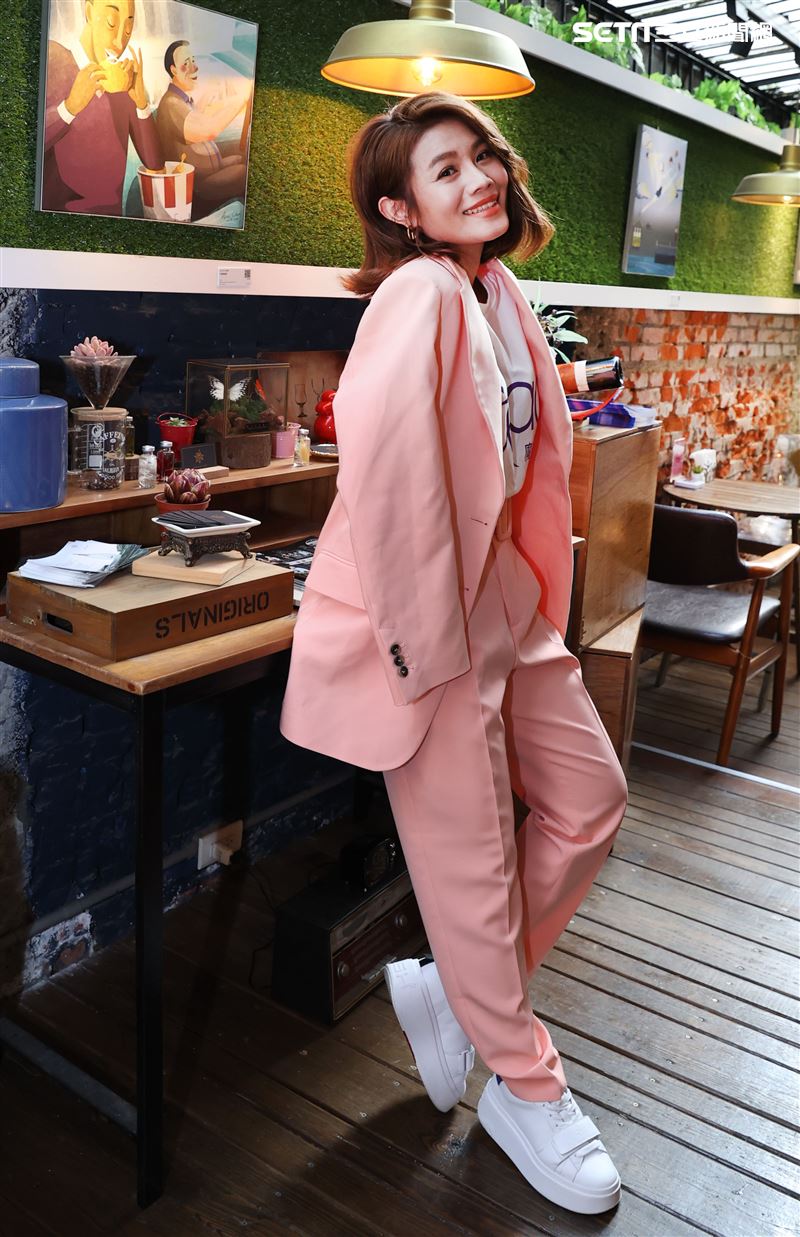 朱海君金鐘專訪。（記者邱榮吉/攝影）