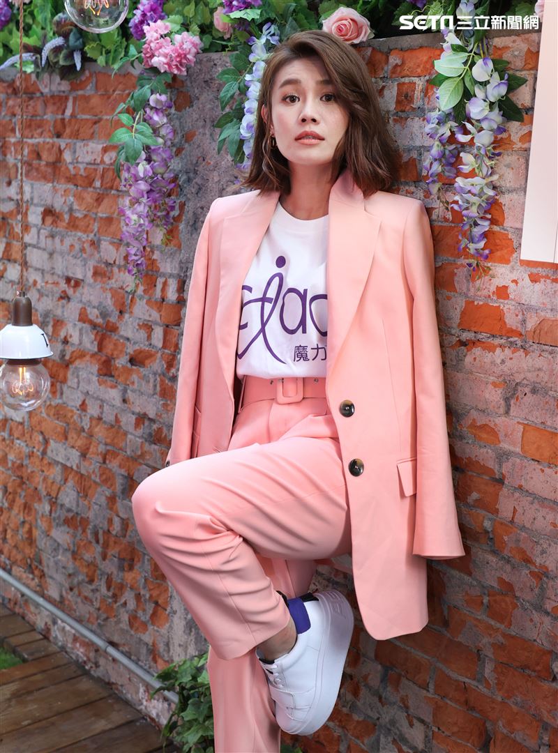 朱海君金鐘專訪。（記者邱榮吉/攝影）