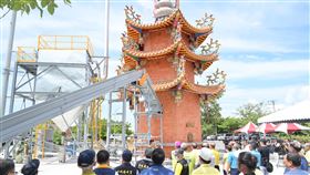 屏東縣紙錢環保金爐啟用為兼顧傳統民俗、環保及縣民健康，屏東縣政府環保局在崁頂焚化廠建置紙錢環保金爐，取名「金屏安」，11日開爐。（屏東縣環保局提供）中央社記者郭芷瑄傳真　109年9月11日