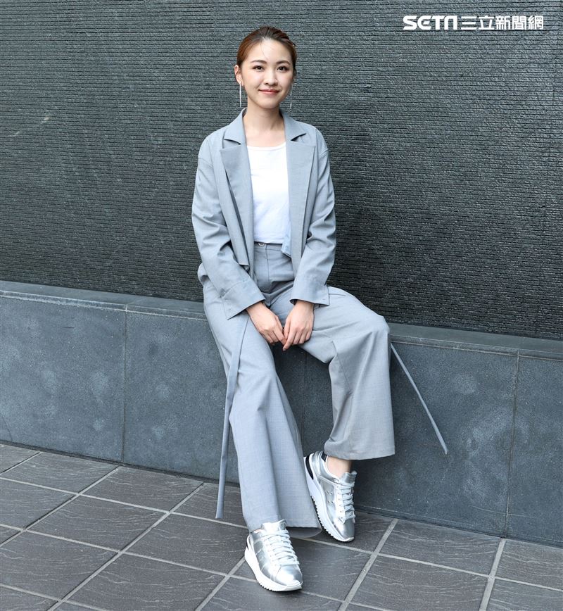 林玟誼金鐘專訪。（記者邱榮吉/攝影）