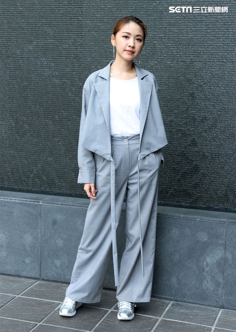 林玟誼金鐘專訪。（記者邱榮吉/攝影）