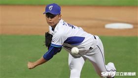 ▲富邦悍將先發投手陳仕朋。（圖／記者劉彥池攝影）