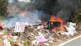 冥宅,火警,消防員,彰化,民眾提供