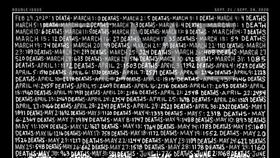 美國武漢肺炎病逝人數直逼20萬，最新一期時代雜誌封面呈現半年來每天死亡人數，浮現20萬的數字，標題為「美國失敗」。（圖／翻攝自twitter.com/TIME）
