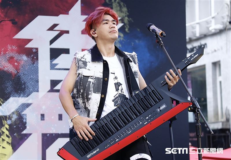 八三夭出席捷運盃街舞大賽。（圖／記者林聖凱攝影）