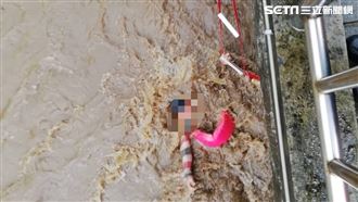 溪水暴漲！士林外雙溪2釣客被沖走