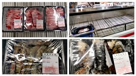 中秋佳節將至，美式賣場好市多上架「冷藏肉品燒烤組」、「中秋海鮮燒烤組」引發全網暴動。（組合圖／記者洪玲明拍攝）
