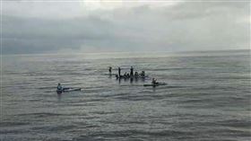 61名立槳玩家號召遊龜山島。（圖／讀者提供）