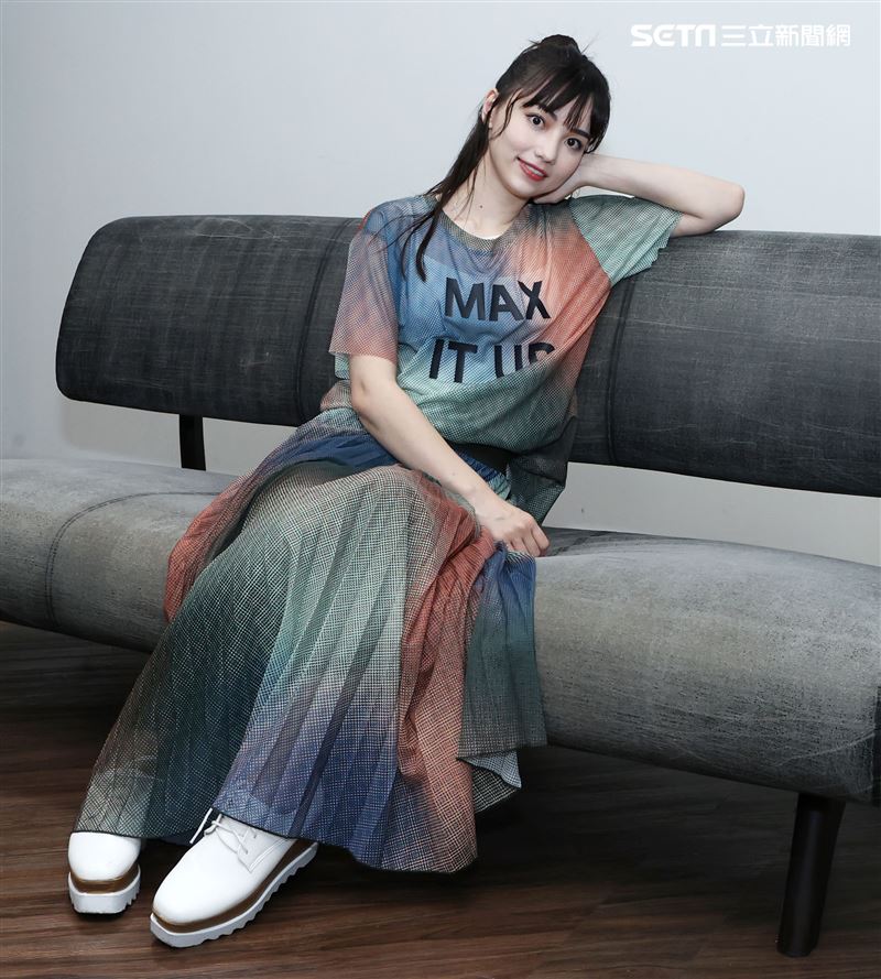 黑嘉嘉專訪。（記者邱榮吉/攝影）