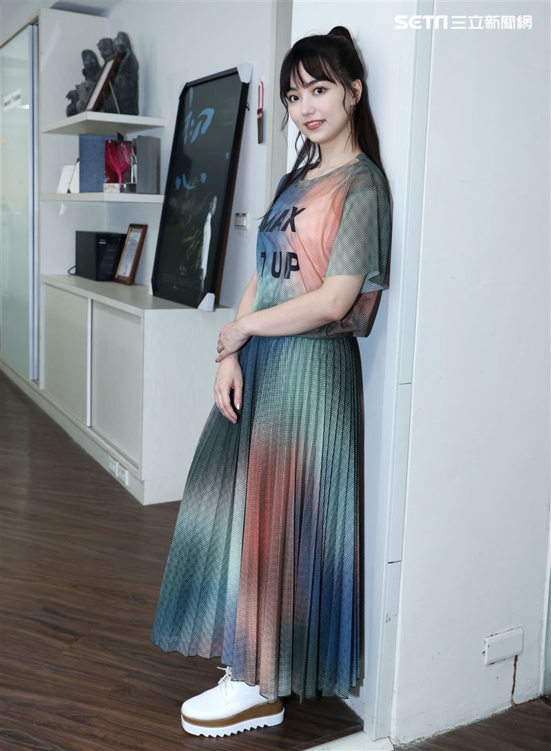 黑嘉嘉專訪。（記者邱榮吉/攝影）